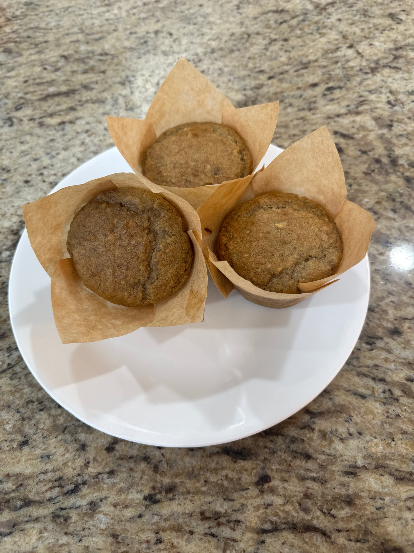 Jumbo Gluten Free Banana Muffins